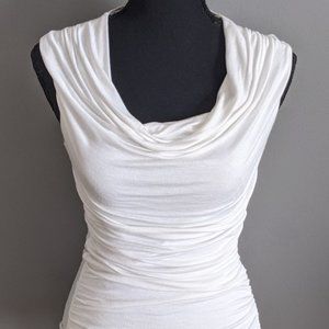 BCX SLEEVELESS TOP W/ COWL NECK